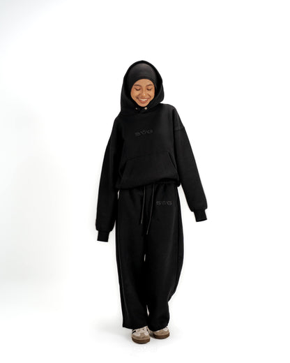 SWEATSUIT BLACK SET
