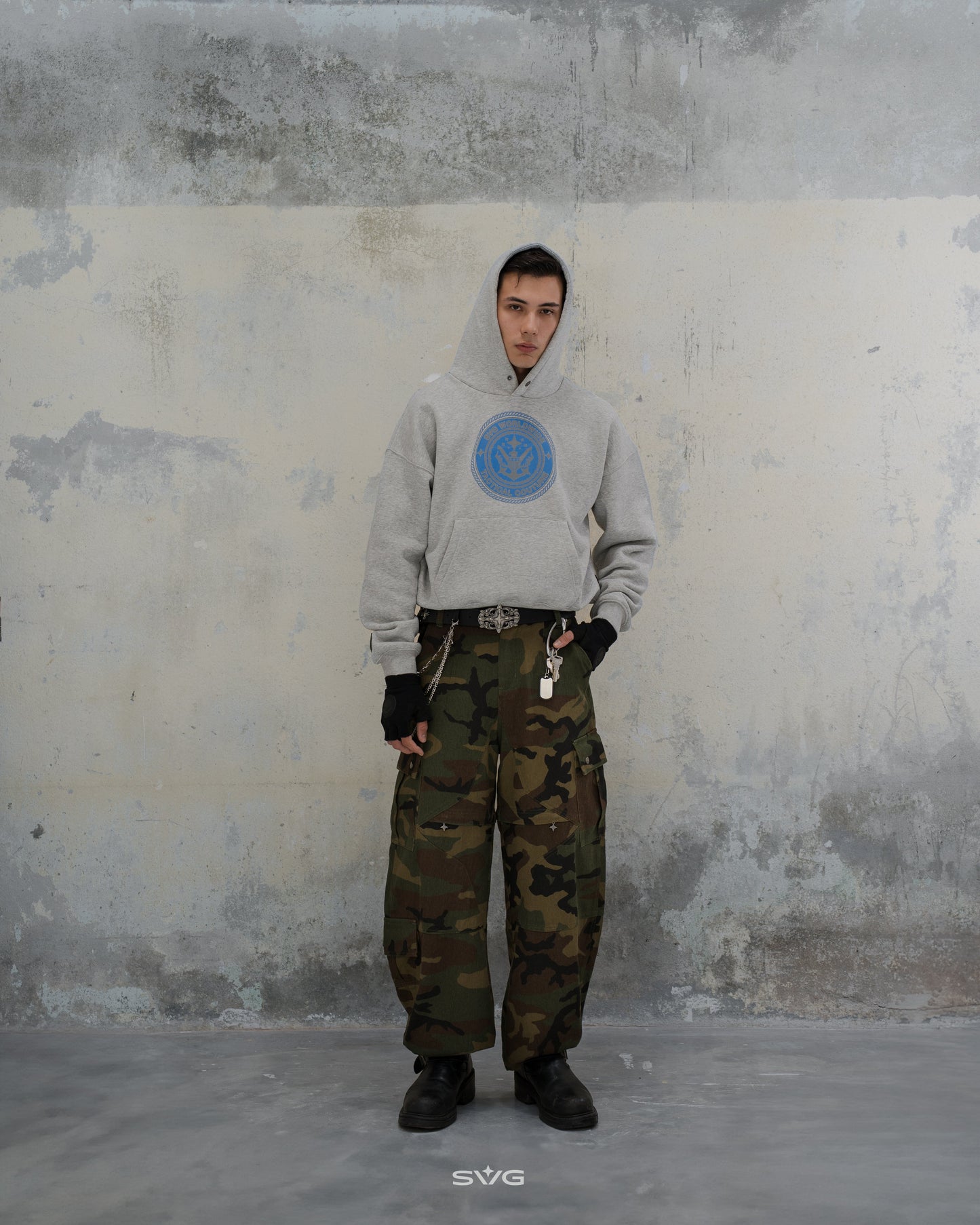 SVG Camo Green Cargo Pants