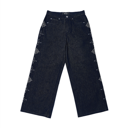 SS26 Stud Jeans Blue