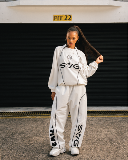 Trackset Jersey White