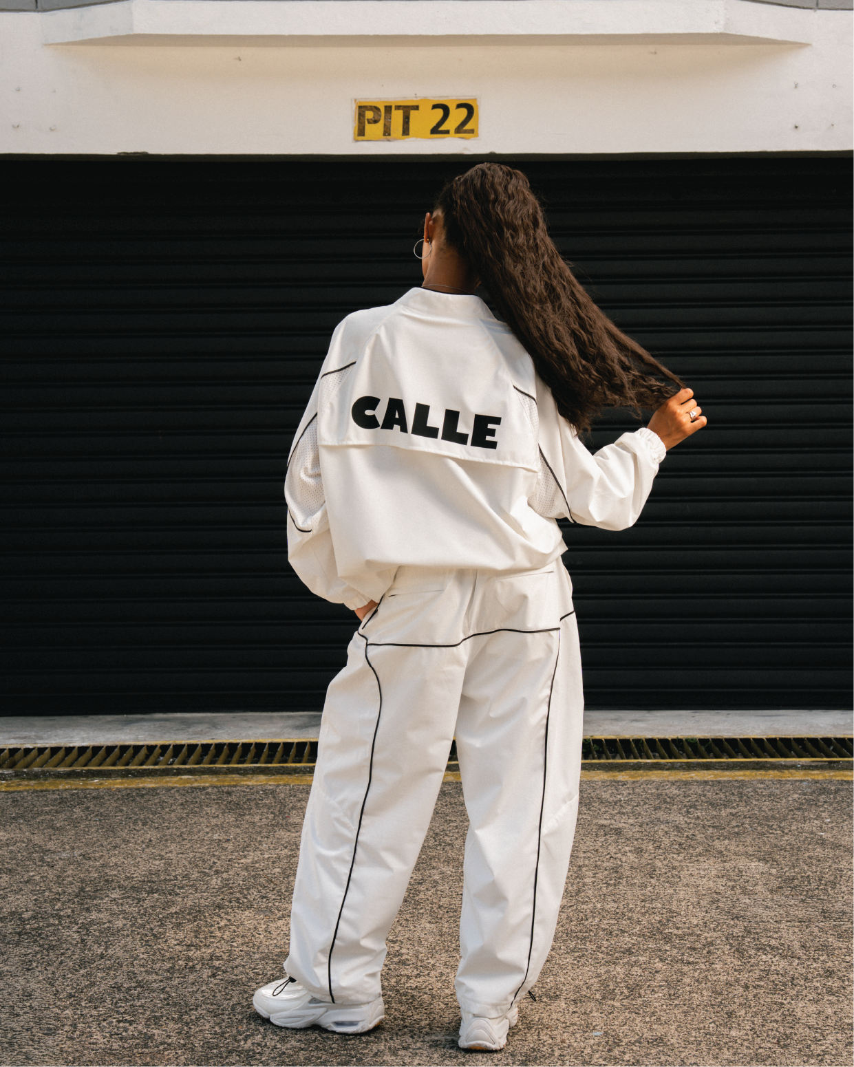 Trackset Jersey White