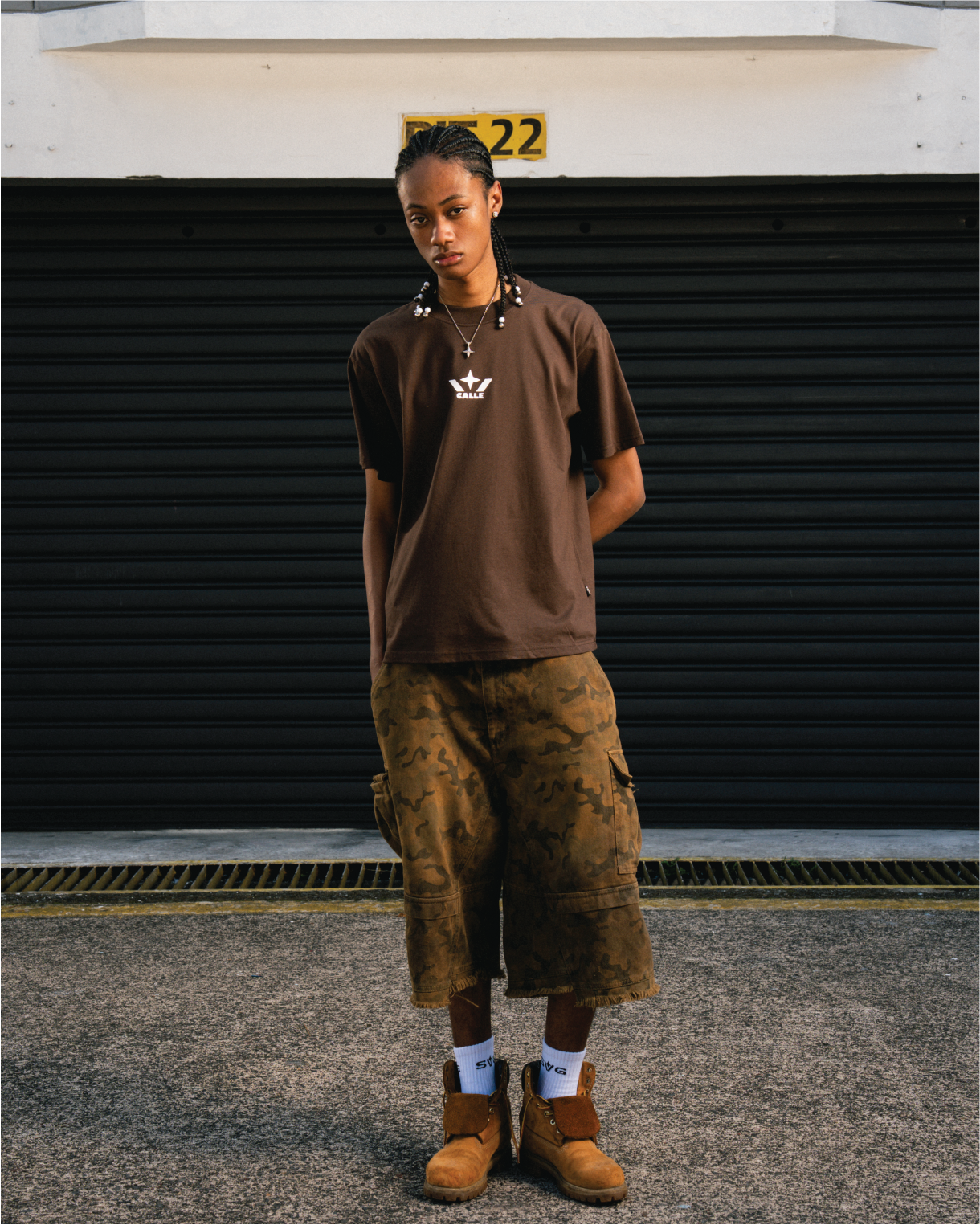 Logo Tee Brown