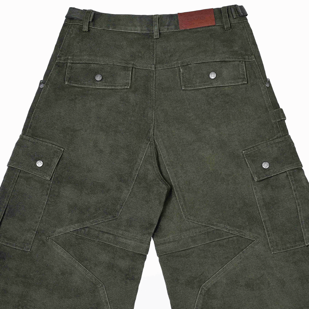 Astral Cargo Pants Dark Green