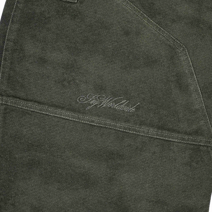 Astral Cargo Pants Dark Green