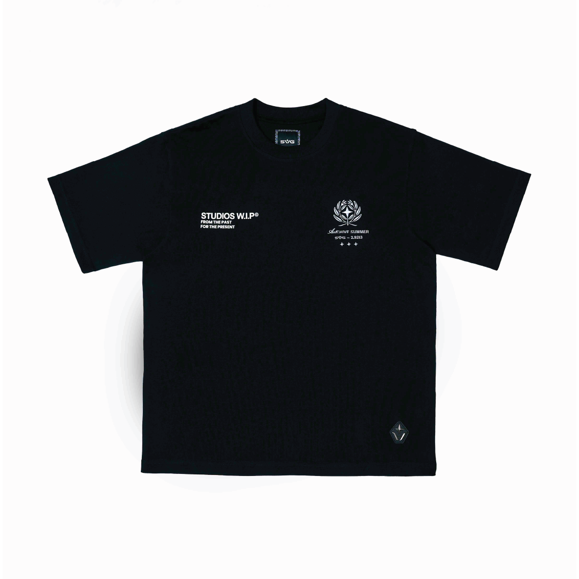 SS26 WIP TEE BLACK