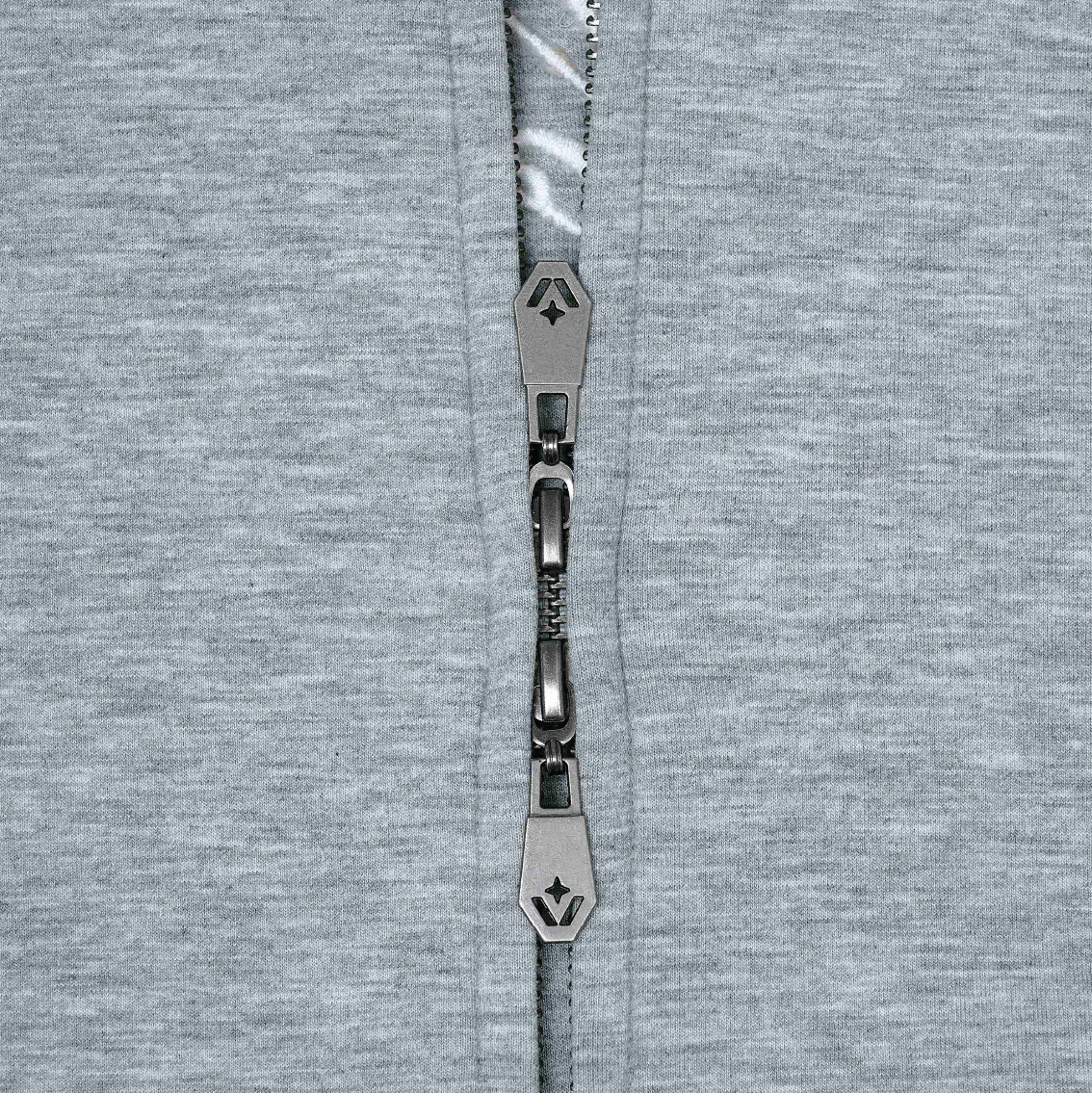SS26 WIP Zipper Hoodie Grey