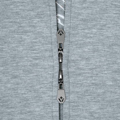 SS26 WIP Zipper Hoodie Grey