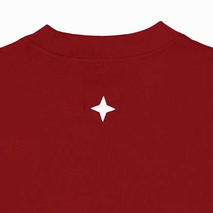 Keep Calm And Be Savage Tee Red