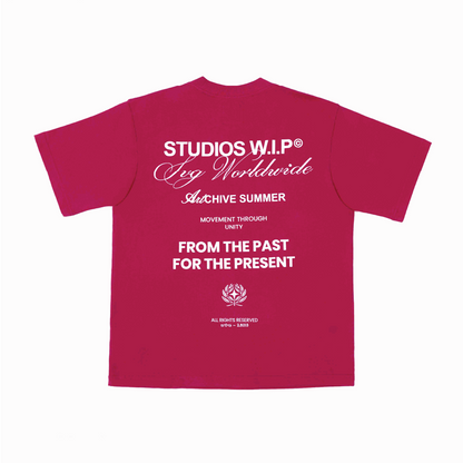 SS26 WIP Tee Pink