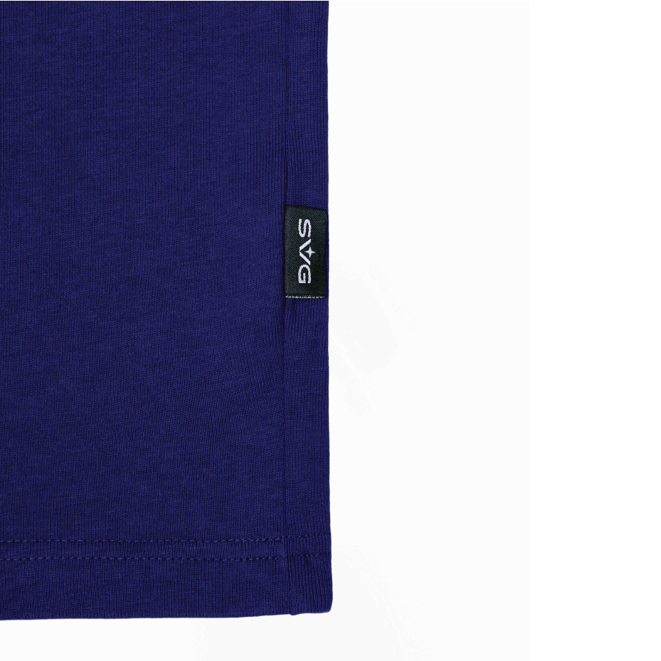 Keep Calm And Be Savage Tee Blue