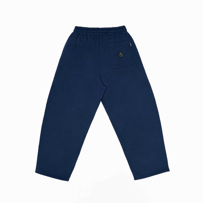 SVG Embroidery Leather Sweatset Blue