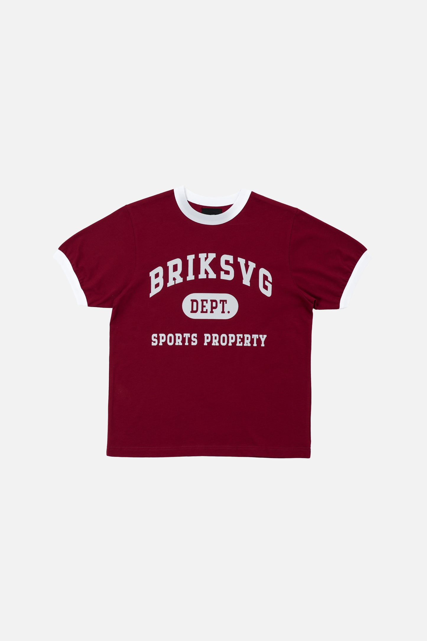 Maroon Ringer Tee