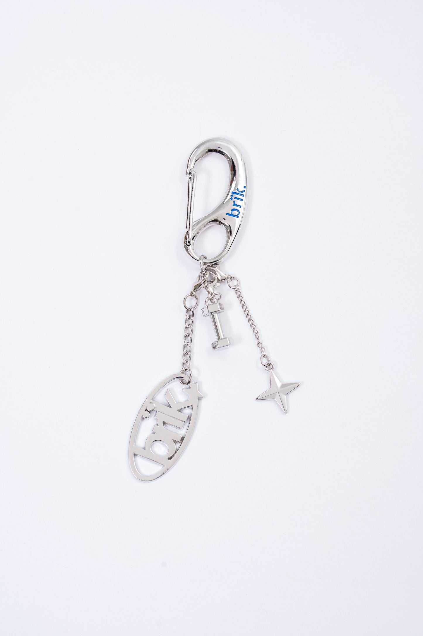 Dumbbell Carabiner Keychain