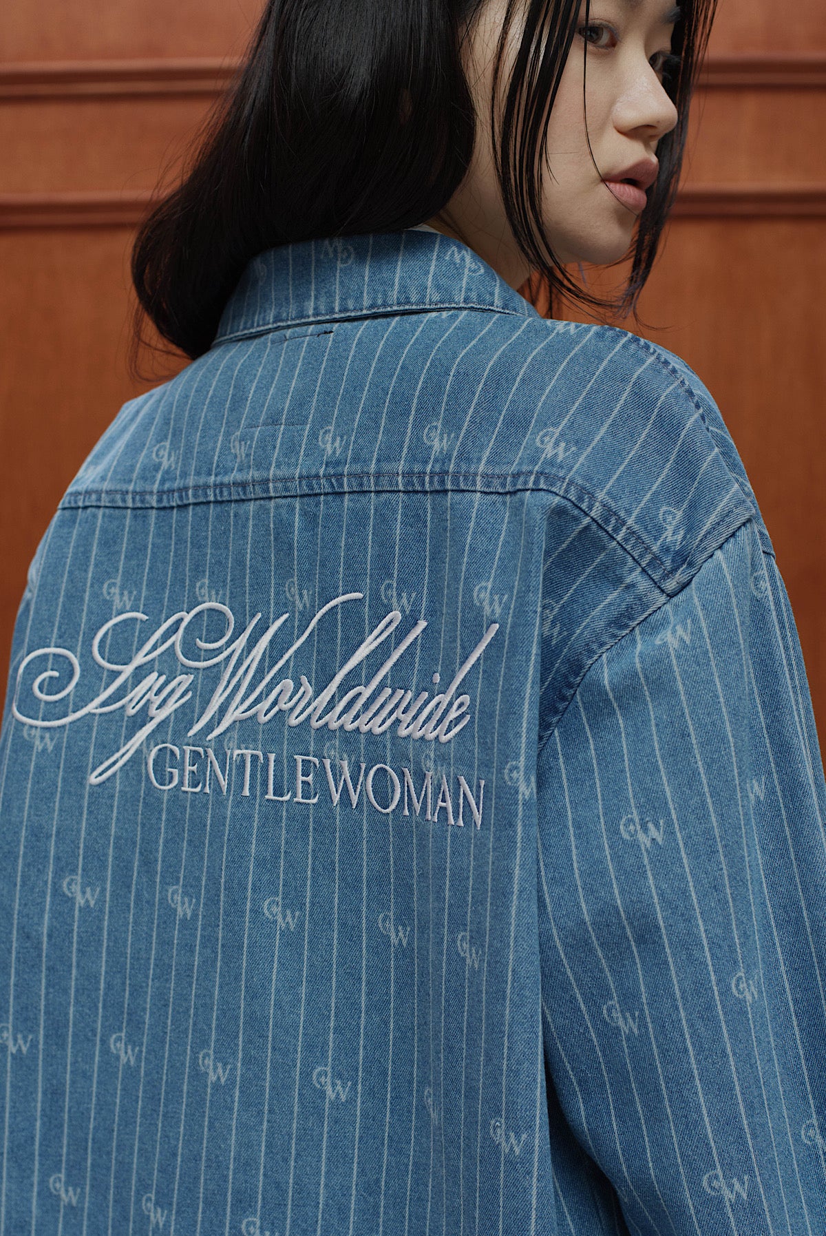 Denim Button Shirt Light Blue