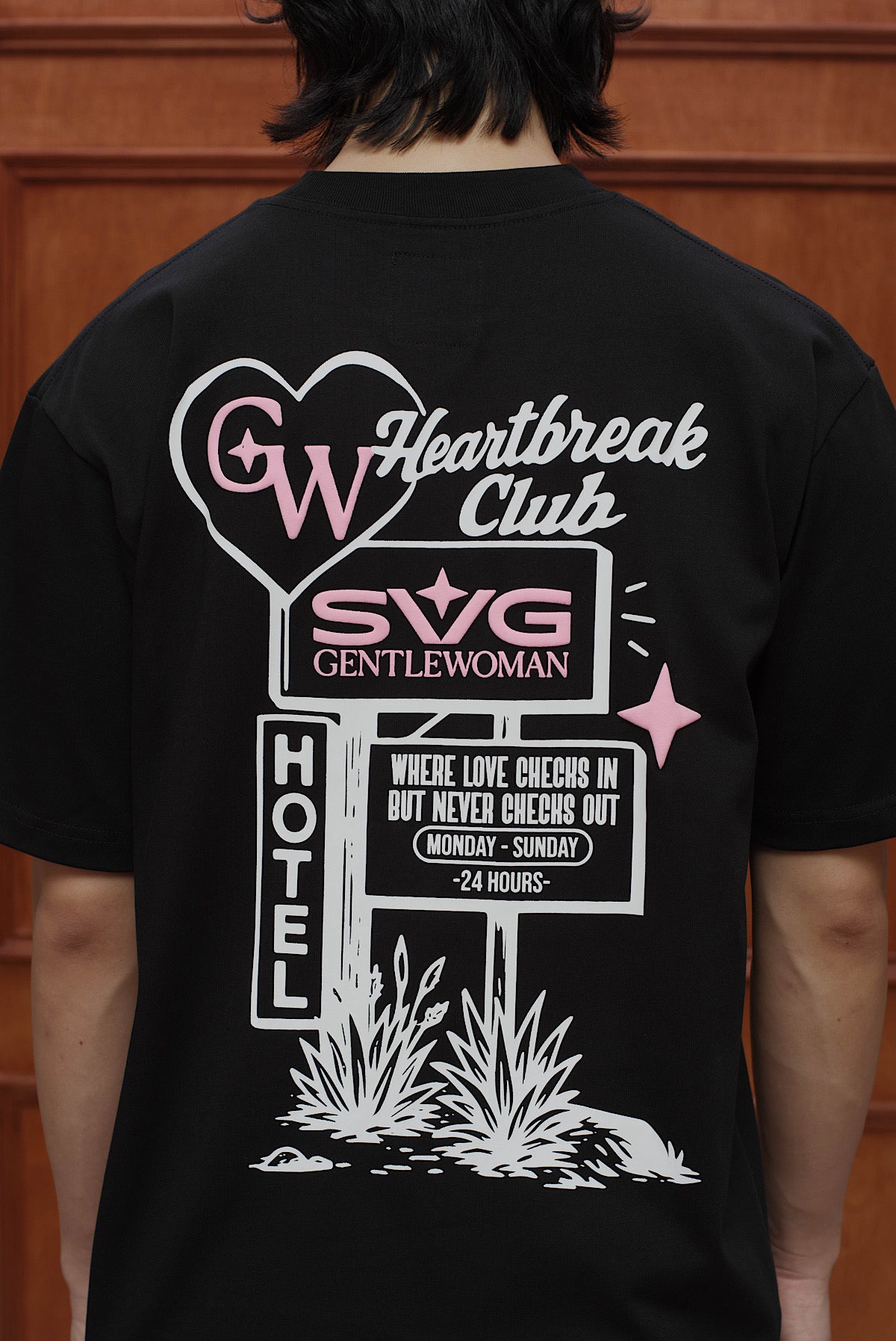 Puff Printed Tee Black