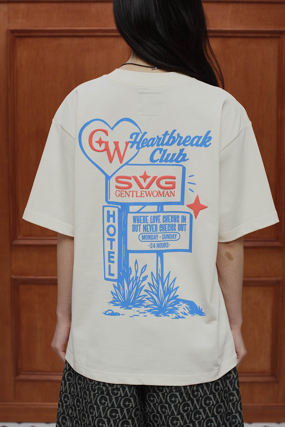 Puff Printed Tee Cream