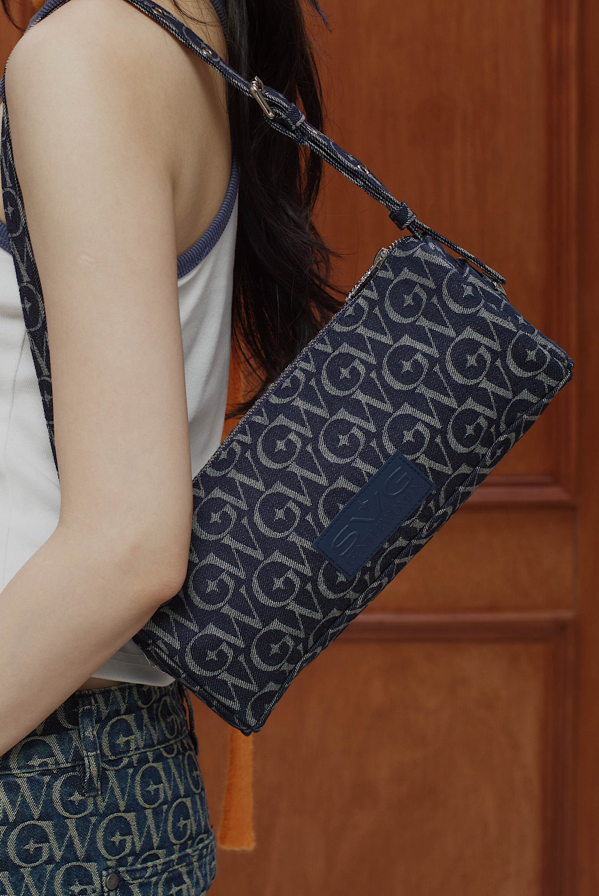 Monogram Femme Bag Blue