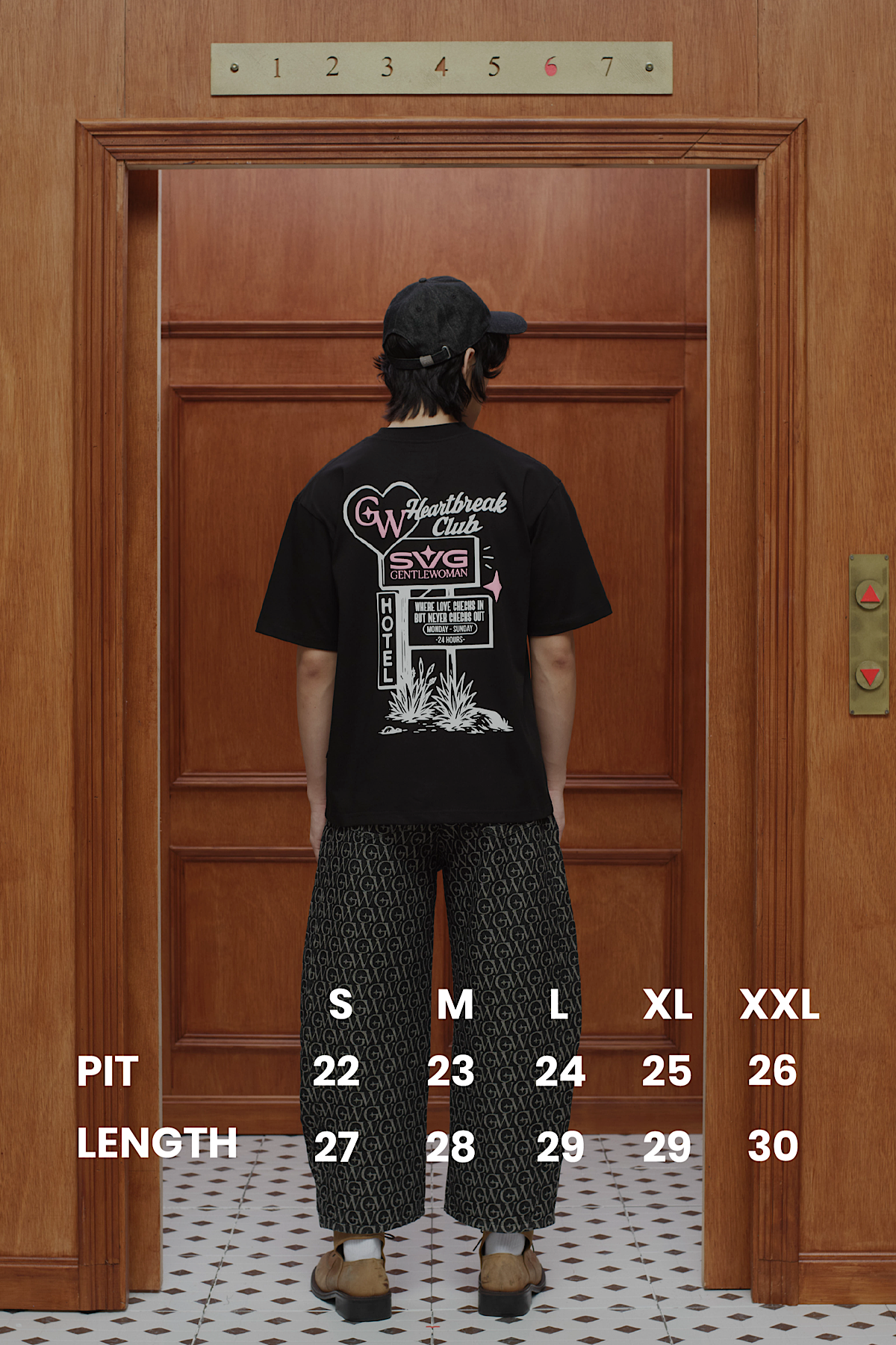 Puff Printed Tee Black