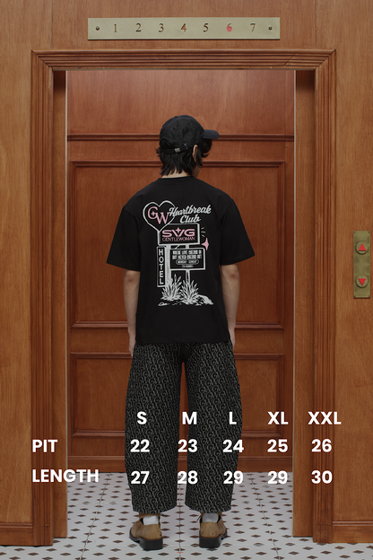 Puff Printed Tee Black