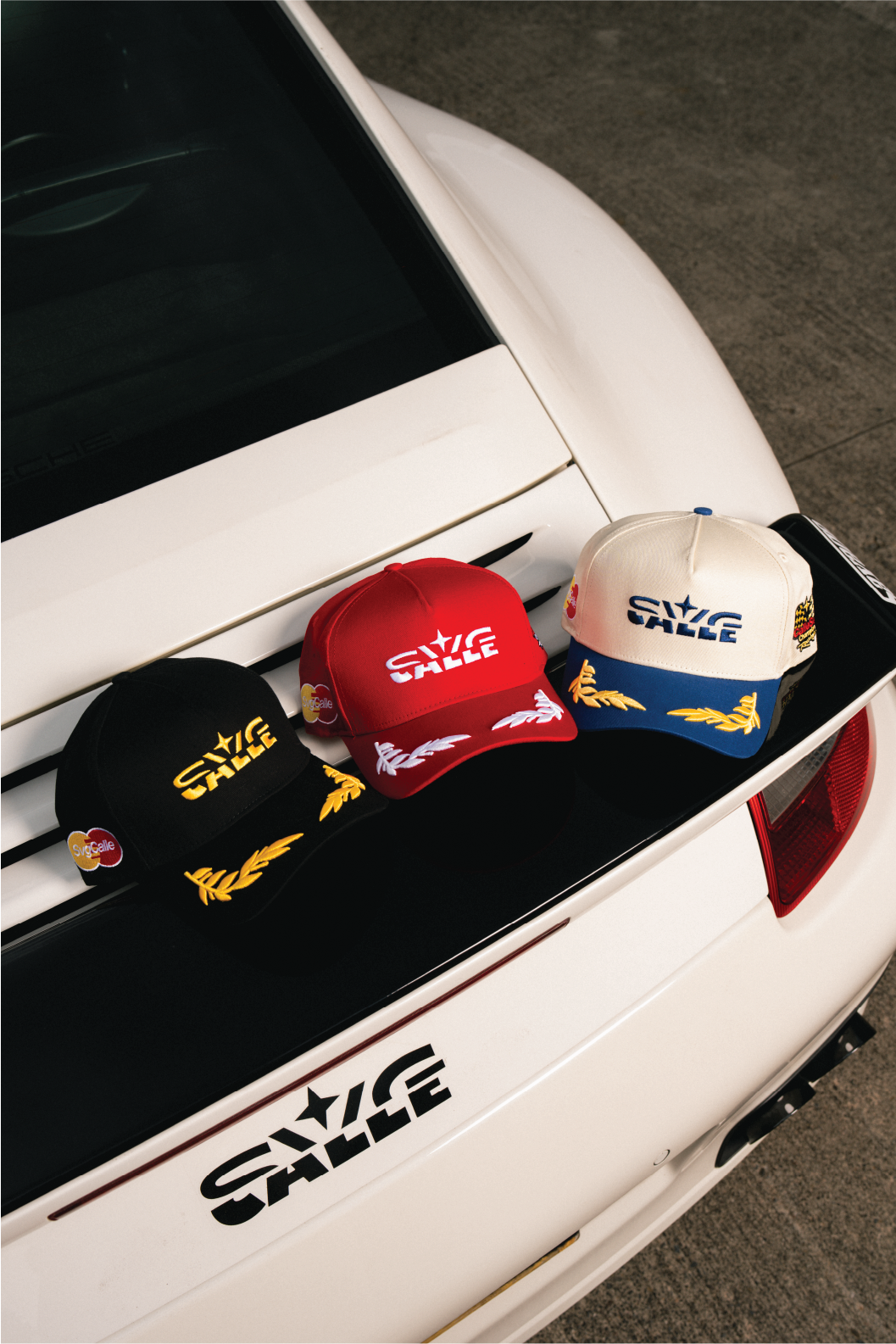 6-Panel Racing Cap Red