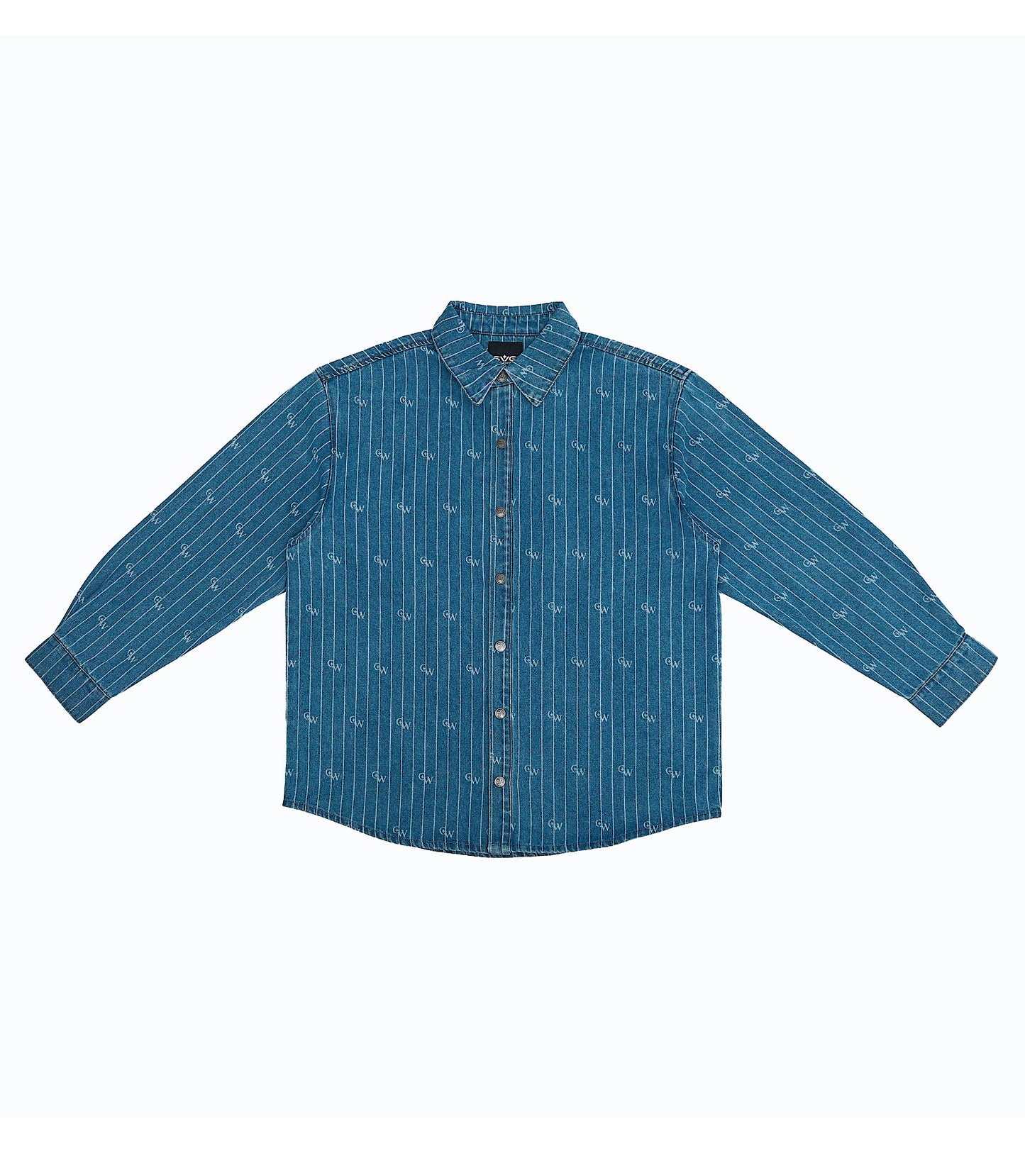 Denim Button Shirt Light Blue