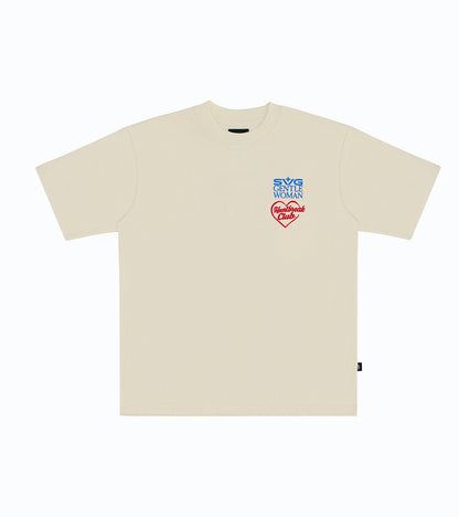 Puff Printed Tee Cream