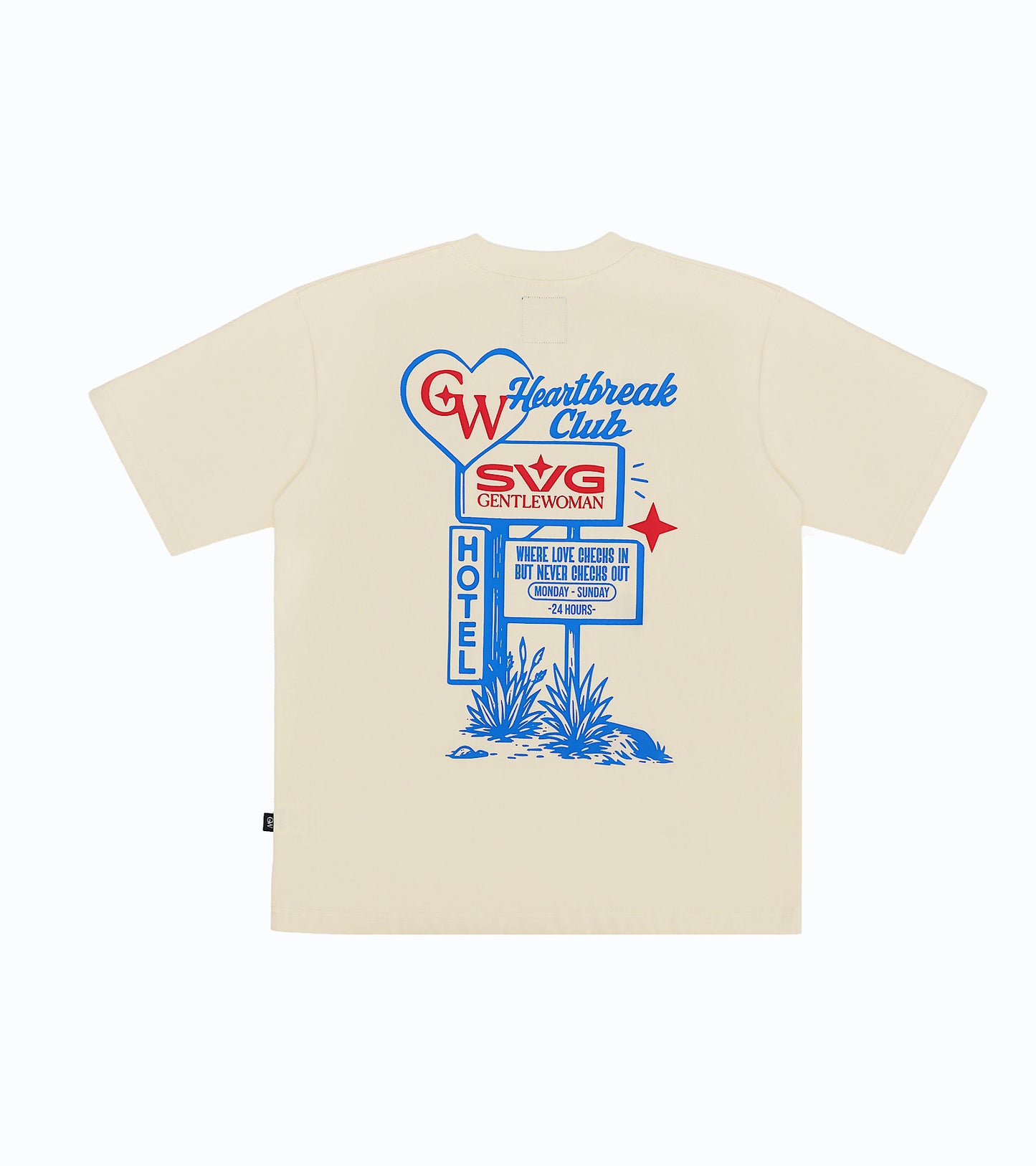 Puff Printed Tee Cream