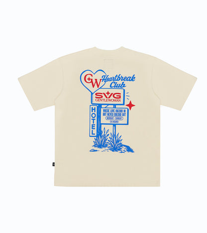 Puff Printed Tee Cream