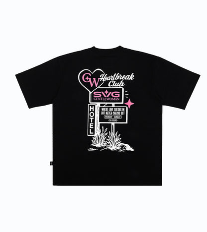 Puff Printed Tee Black
