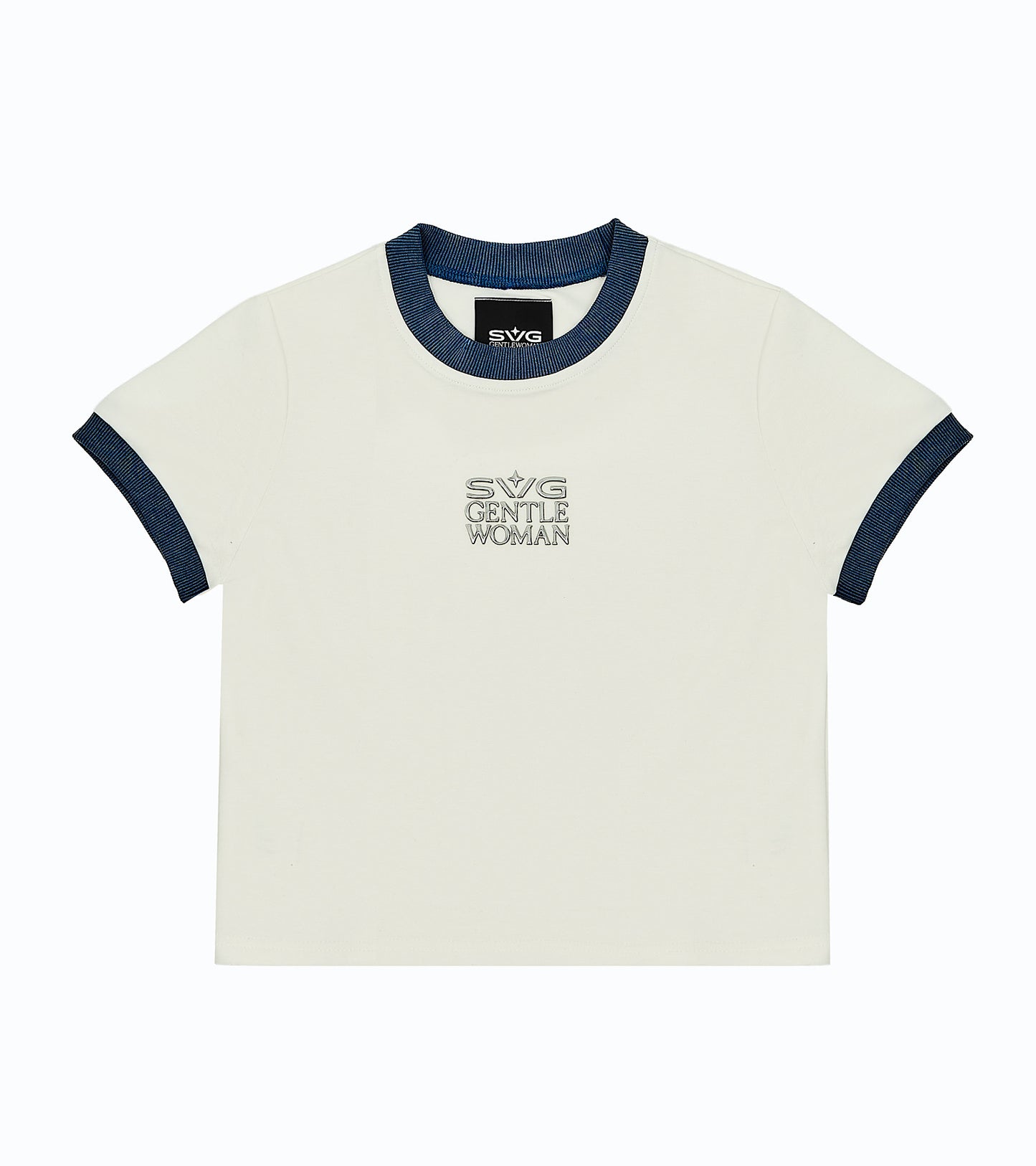 Ringer Baby Tee White