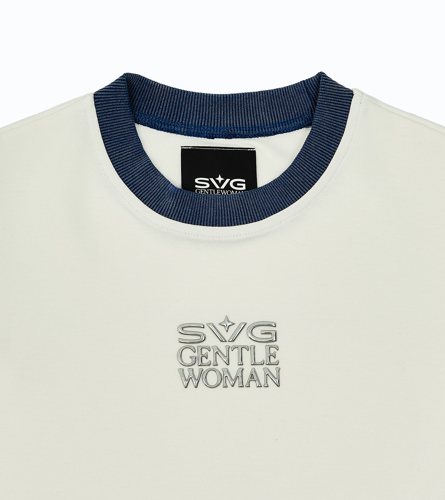Ringer Baby Tee White