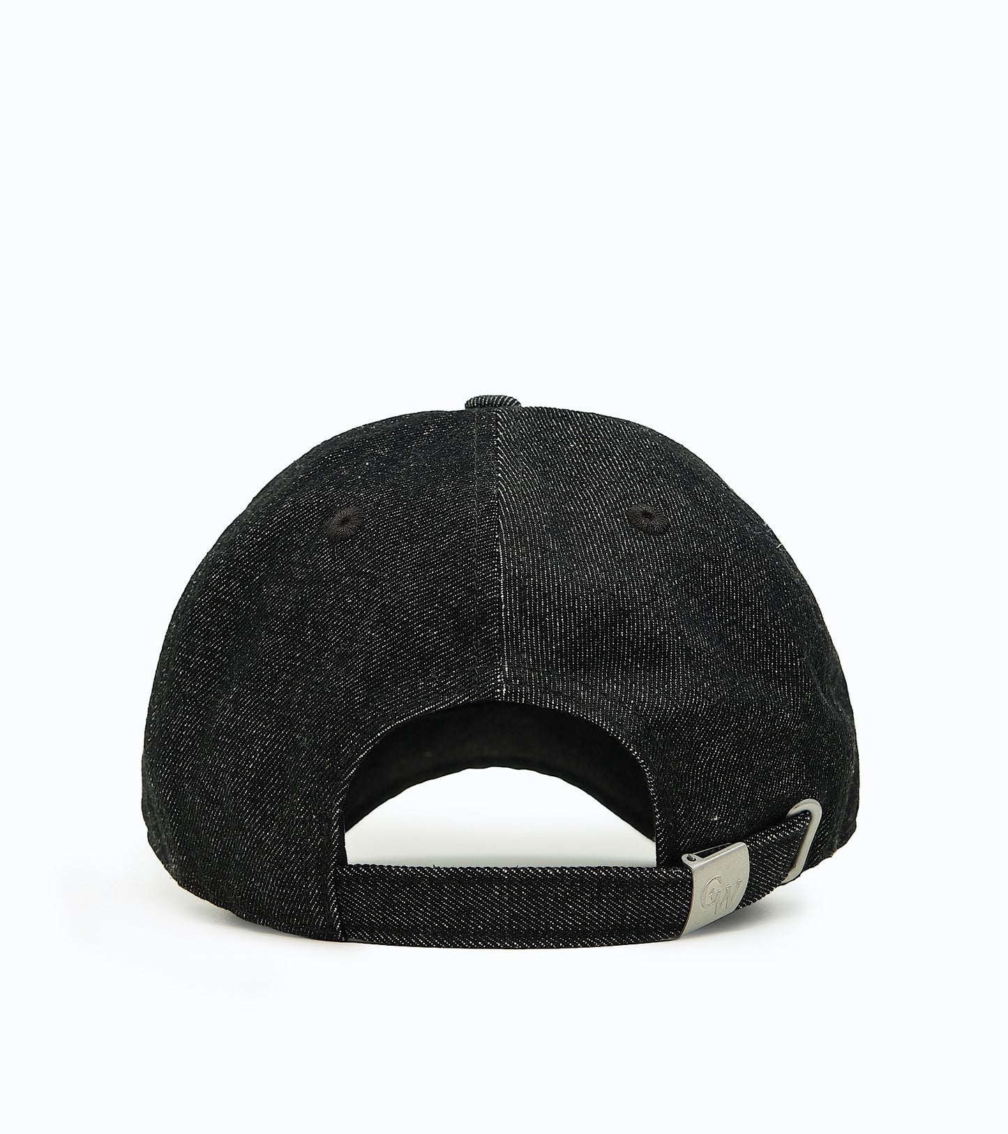 Denim Curve Cap Black