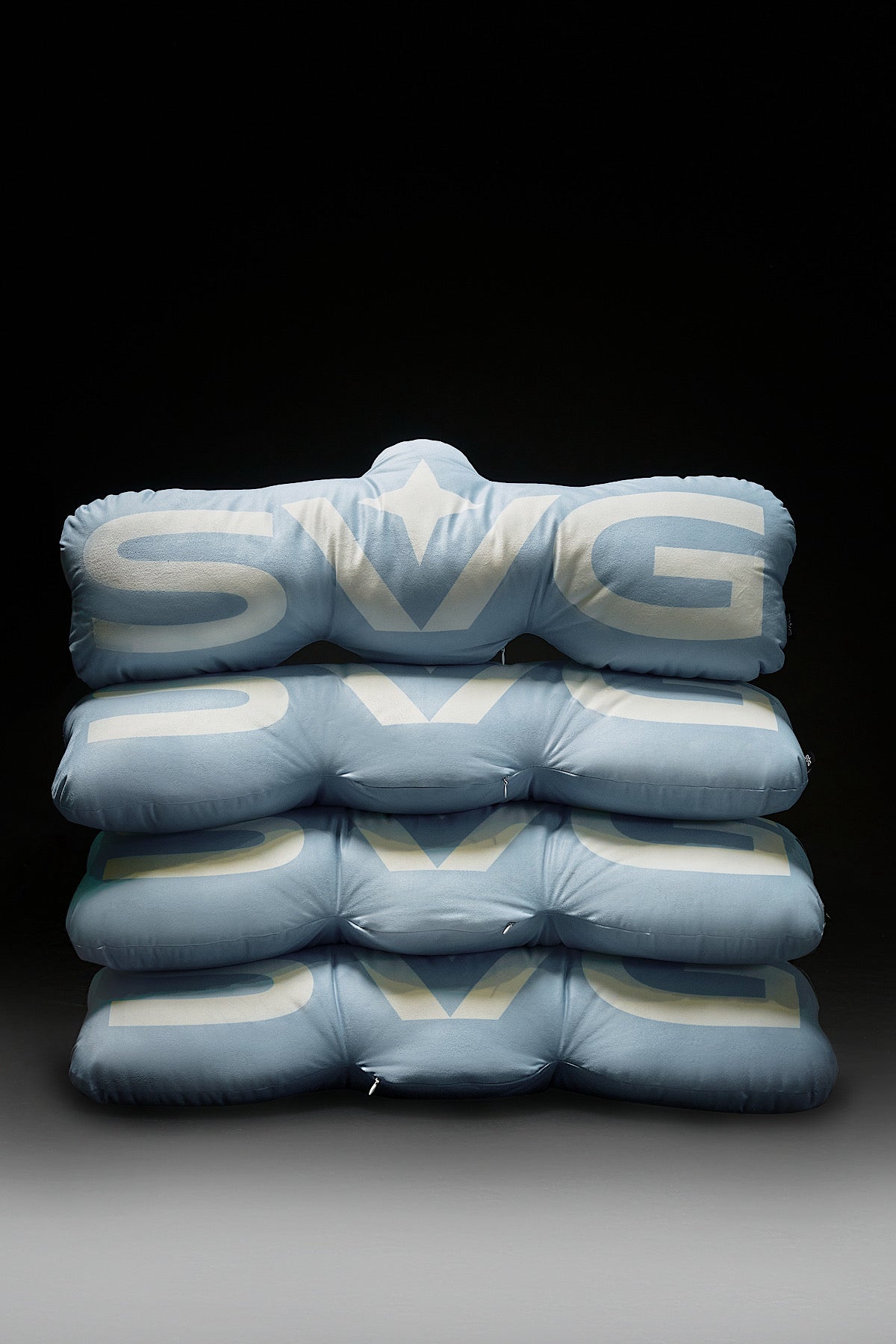 SVG Pillow Blue