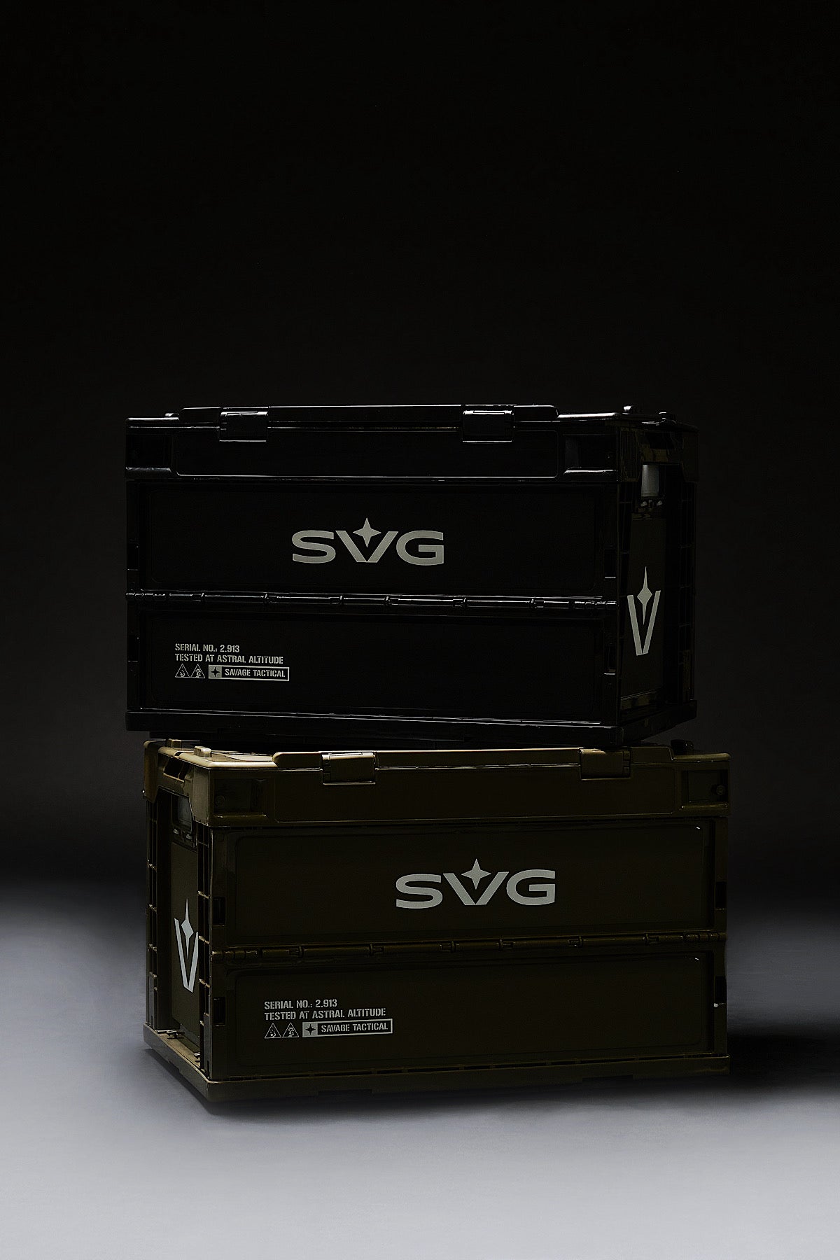 SVG Crate Box Black