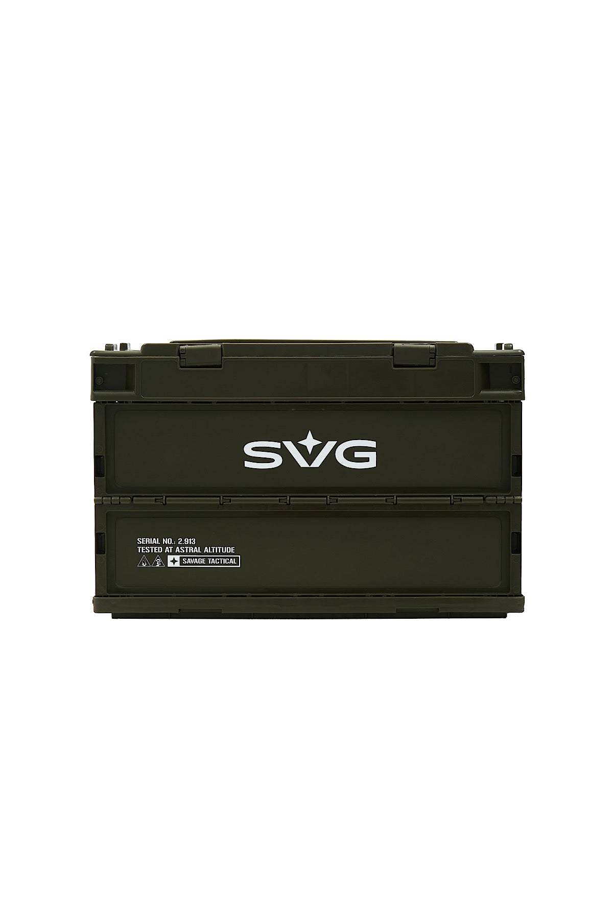 SVG Crate Box Olive Green