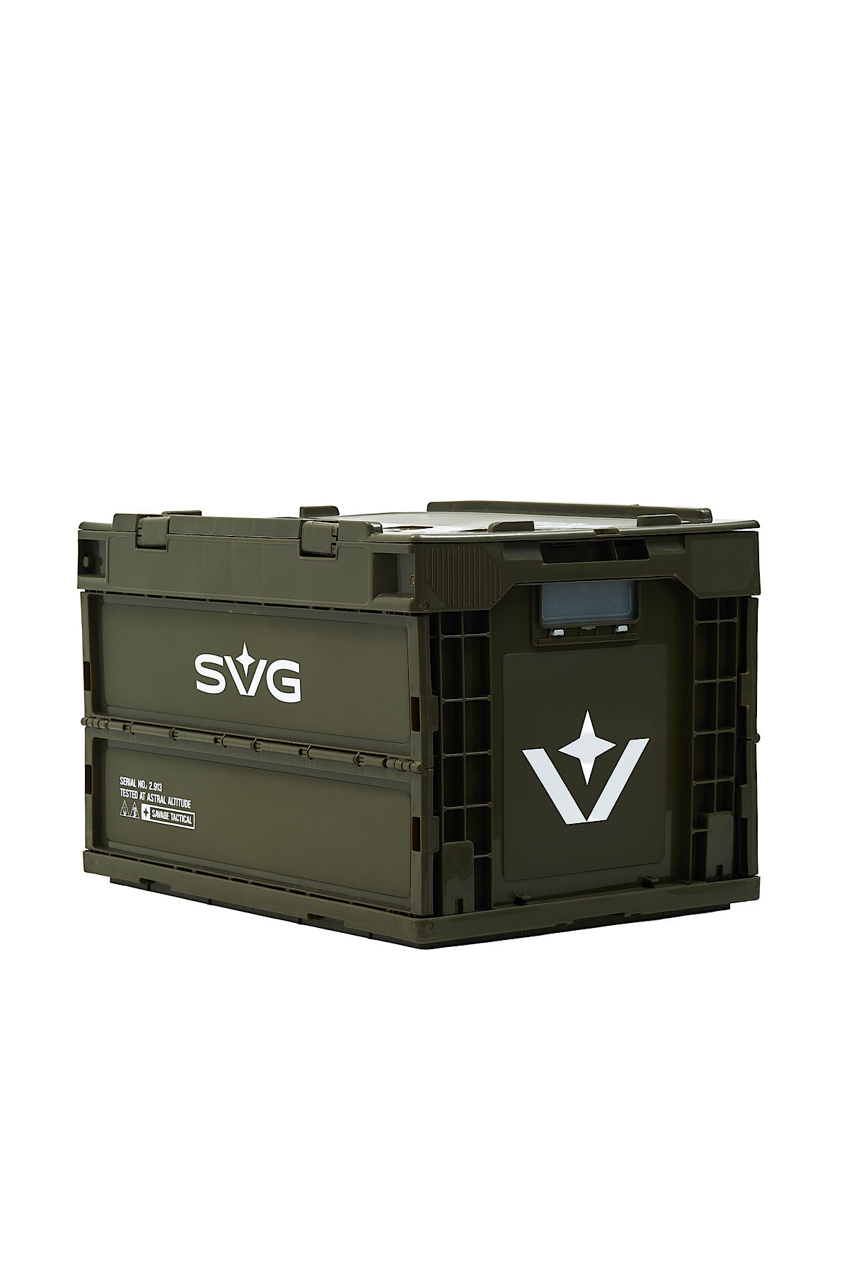 SVG Crate Box Olive Green