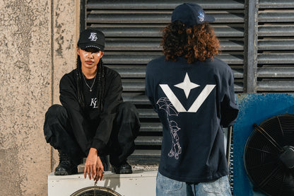 KL Legacy Victory Long Sleeve Tee Navy Blue