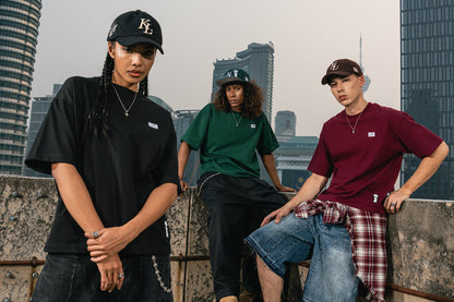 The SVG City Waving Flag Tee Black