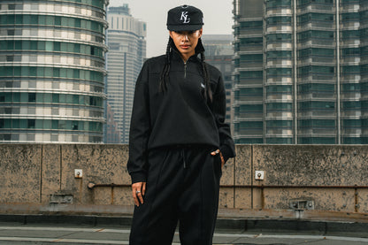 SVG TCC ‘The Emblem’ Half-Zip Tracksuit Set Black