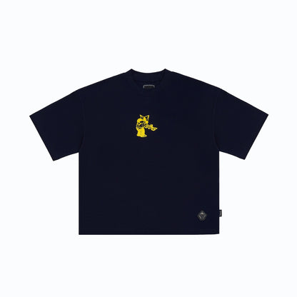 Astral Pee Puff Printed Tee Blue
