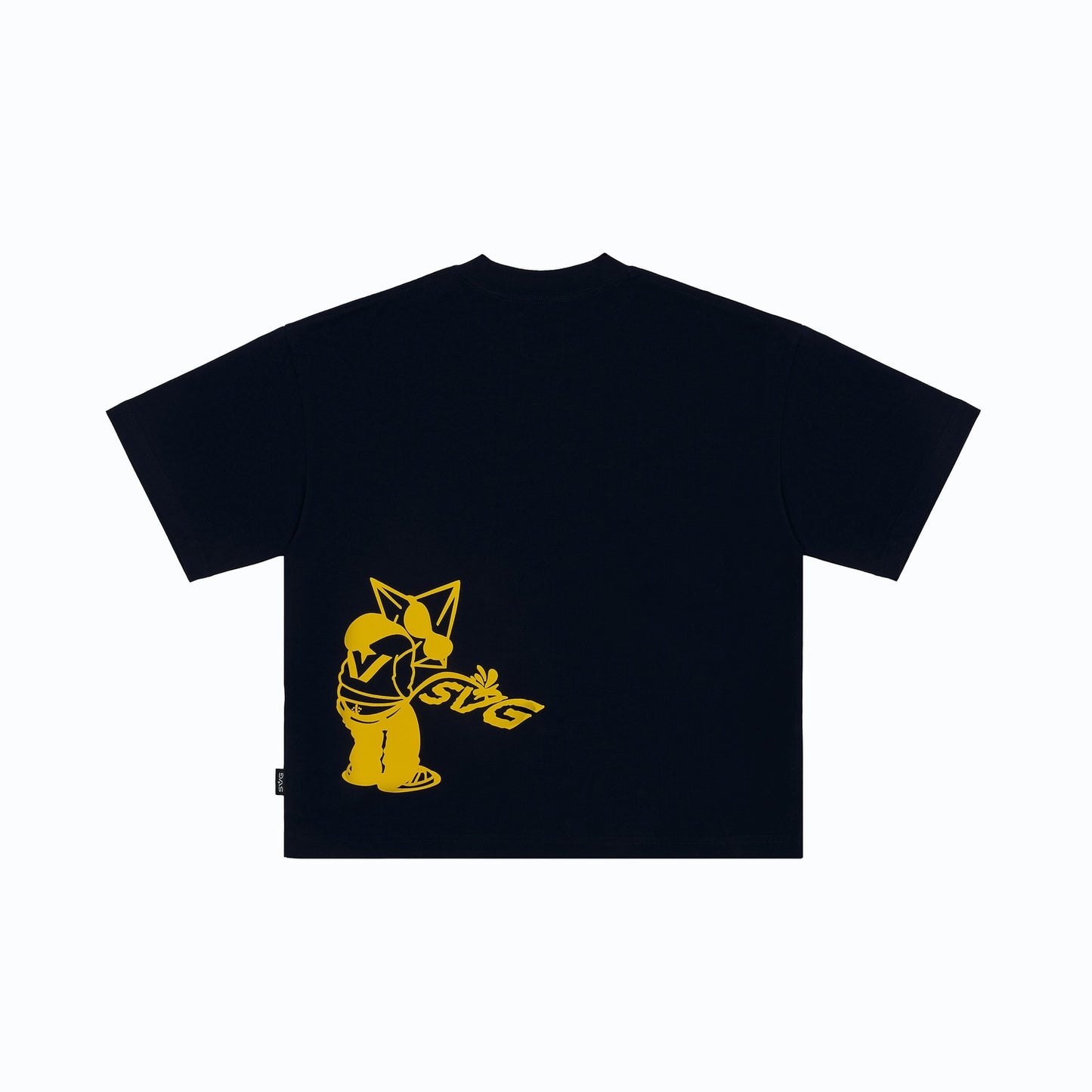 Astral Pee Puff Printed Tee Blue