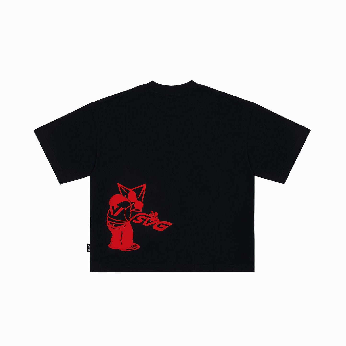 Astral Pee Puff Printed Tee Black