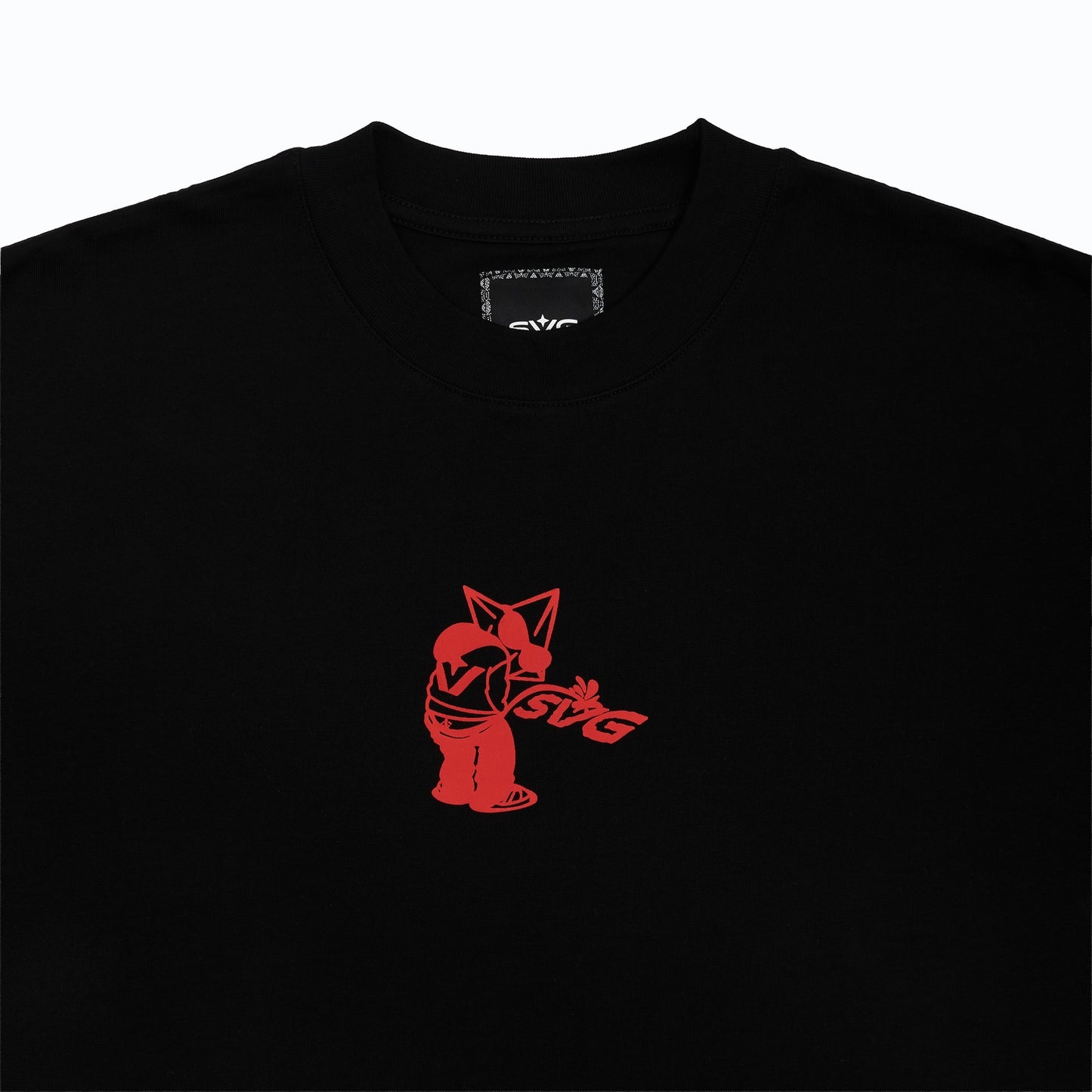 Astral Pee Puff Printed Tee Black