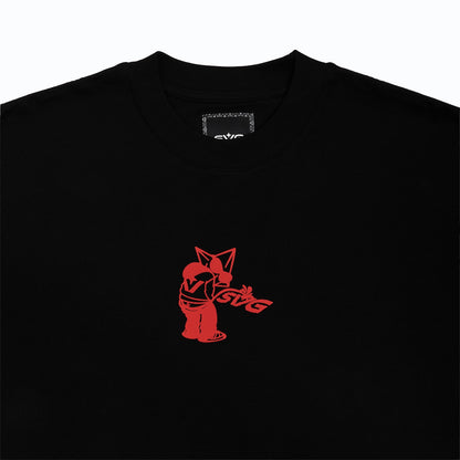 Astral Pee Puff Printed Tee Black