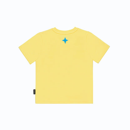 Keep Calm and Be Savage Baby Tee Yellow