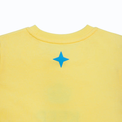 Keep Calm and Be Savage Baby Tee Yellow