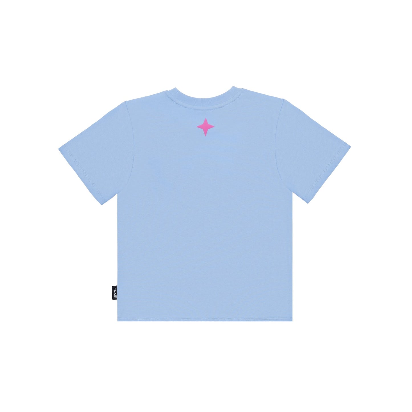 Keep Calm and Be Savage Baby Tee Blue
