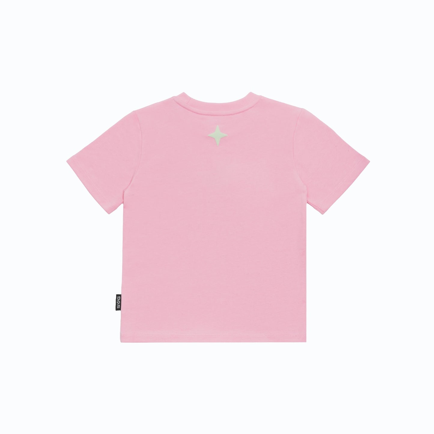 Keep Calm and Be Savage Baby Tee Pink