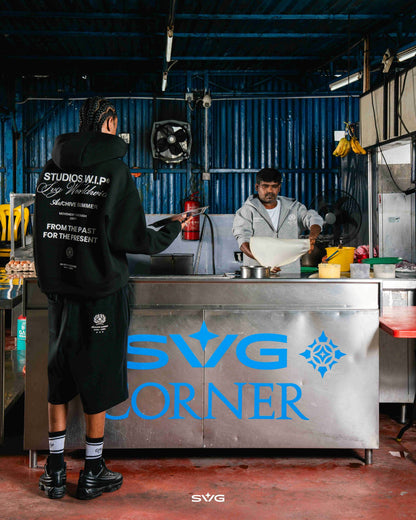 SS26 WIP Zipper Hoodie Black