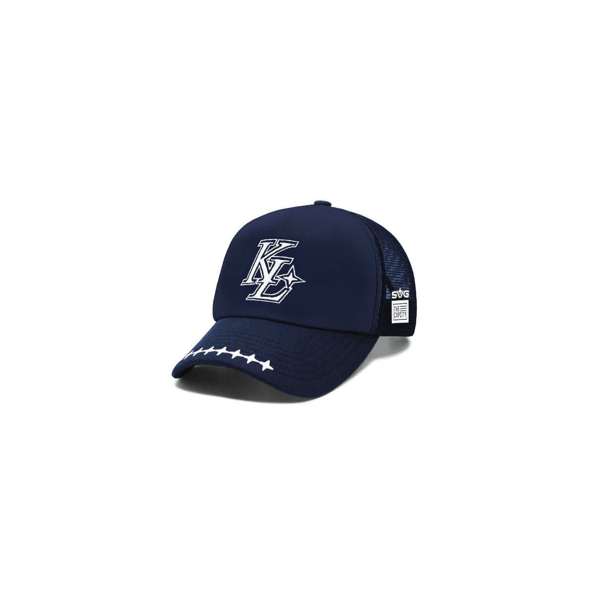 KL Legacy 'The Astral Array' Puffy Trucker Navy